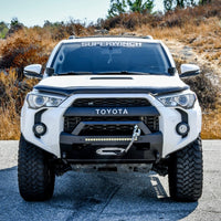 Thumbnail for Westin 14-20 Toyota 4Runner Pro-Series Bumper Angular Bull Bar - Textured Black