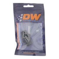 Thumbnail for DeatschWerks 8AN ORB Male to 8AN ORB Male Swivel Adapter - Anodized Matte Black