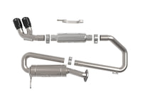 Thumbnail for aFe 18-21 Suzuki Jimny Takeda 2-1/4in. 304 SS Cat-Back Exhaust w/ Blk Tip