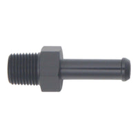 Thumbnail for DeatschWerks 1/8in NPT Male Thread 1/4in Hose Barb - Anodized Matte Black