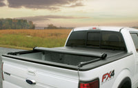 Thumbnail for Lund 05-12 Dodge Dakota (5ft. Bed w/o Utility TRack) Genesis Roll Up Tonneau Cover - Black