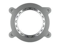 Thumbnail for aFe 2020 Vette C8 Silver Bullet Aluminum Throttle Body Spacer Works w/ Factory Intake Only - Silver