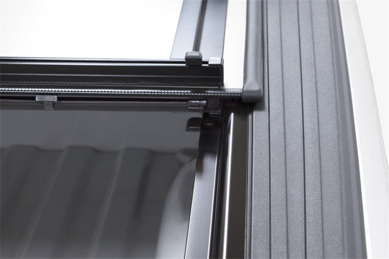 Access LOMAX Pro Series Tri-Fold Cover 07-19 Toyota Tundra 5ft6in Bed (Deck Rail) - Blk Diamond Mist
