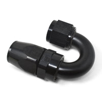 Thumbnail for Russell Performance -8 AN Black 180 Degree Full Flow Swivel Hose End
