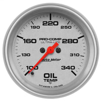 Thumbnail for Autometer Ultra-Lite 2-5/8in 100-340F Oil Temp Gauge - Digital Stepper Motor