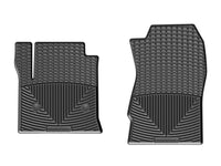 Thumbnail for WeatherTech 14+ Chevrolet Silverado Front Rubber Mats - Black