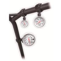 Thumbnail for AutoMeter Gauge Mount Roll Pod For 1.625in. Roll Cage Fits 5in. Pedestal Tach Black