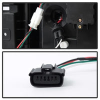 Thumbnail for Spyder Chevy Tahoe / Suburban 15-17 LED Tail Lights - Black Smoke (ALT-YD-CTA15-LED-BSM)