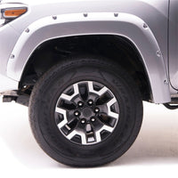 Thumbnail for EGR 11-15 Ford Super Duty Bolt-On Look Color Match Fender Flares - Set - Ingot Silver