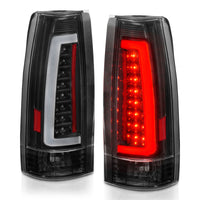 Thumbnail for ANZO 1999-2000 Cadillac Escalade LED Taillights Black Housing Clear Lens Pair