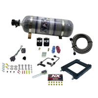 Thumbnail for Nitrous Express Dominator Gemini Pro-Power Alcohol Nitrous Kit w/Composite Bottle