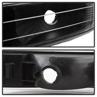 Thumbnail for Xtune Chevy Silverado 99-02 Amber Reflector Bumper Lights Black CBL-JH-CS99-AM-BK