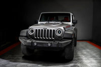 Thumbnail for Oracle Oculus 7in Bi-LED Projector Headlights for Jeep Wrangler JK - 6000K SEE WARRANTY