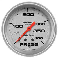 Thumbnail for Autometer Ultra-Lite 66.7mm Mechanical 0-400 PSI Pressure Gauge