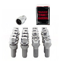 Thumbnail for McGard 5 Lug Hex Install Kit w/Locks (Cone Seat Bolt) M14X1.5 / 17mm Hex / 28.0mm Shank L. - Chrome