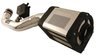 Thumbnail for Injen 04-10 QX56 / 04-12 Amada/Titan V8 5.6L w/Power Box Wrinkle Black Power-Flow Air Intake System