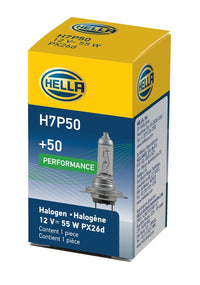 Thumbnail for Hella Bulb H7 12V 55W Px26D T4625 +50