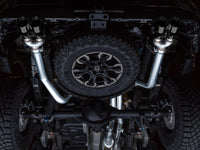 Thumbnail for AWE Tuning 22-23 GMC Sierra 1500 AT4X 6.2L 0FG Catback Split Dual (Flat Bumper) - Diamond Black Tips