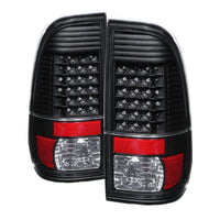 Thumbnail for Xtune Ford Super Duty 08-15 LED Tail Lights Black ALT-JH-FS08-LED-BK