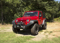 Thumbnail for Rugged Ridge Spartan Front Bumper HCE W/Overrider 07-18 Jeep Wrangler JK