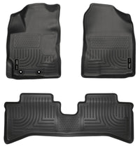 Thumbnail for Husky Liners 2012 Toyota Prius c WeatherBeater Combo Black Floor Liners