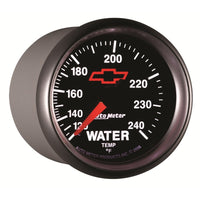 Thumbnail for Autometer Sport-Comp II 2-1/16in 120-240 Deg Mechanical Water Temp Gauge - Bowtie Black