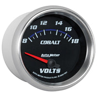 Thumbnail for AutoMeter Gauge Voltmeter 2-5/8in. 18V Electric Cobalt