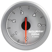 Thumbnail for Autometer Airdrive 2-1/6in Tachometer Gauge 0-5K RPM - Silver