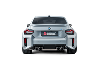 Thumbnail for Akrapovic 2023 BMW M2 (G87) Slip-On Line (Titanium) (Req. Tips)