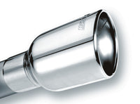 Thumbnail for Borla Universal Polished Tip Single Oval Rolled Angle-Cut w/Clamp (inlet 2 1/2in. Outlet 4 1/4 x 3 1