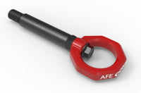 Thumbnail for aFe Control Rear Tow Hook Red BMW F-Chassis 2/3/4/M