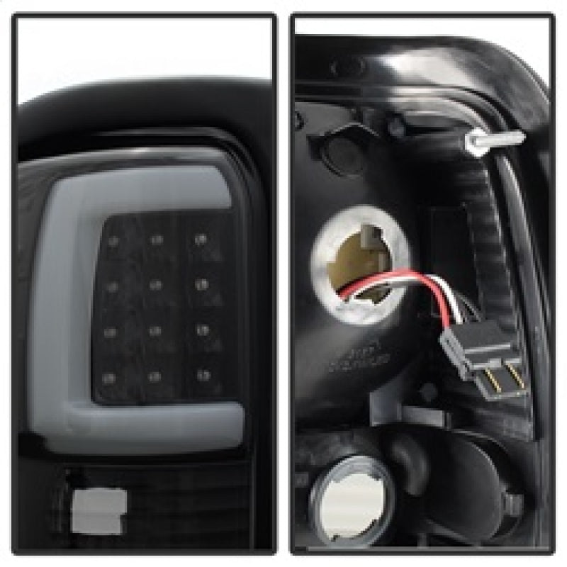 xTune Dodge Ram 1500 94-01 Tail Lights - Light Bar LED - Black ALT-ON-DRAM94V3-LBLED-BK