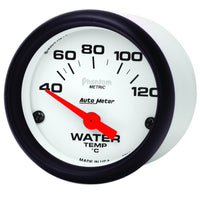 Thumbnail for Autometer Phantom 52mm 40-120 Deg C Electronic Water Temp Gauge