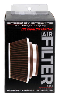 Thumbnail for Spectre Adjustable Conical Air Filter 2-1/2in. Tall (Fits 3in. / 3-1/2in. / 4in. Tubes) - Black
