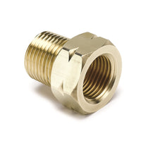 Thumbnail for Autometer Brass Adapter Fitting - 3/8in NPT Male - 5/8in UNF Female