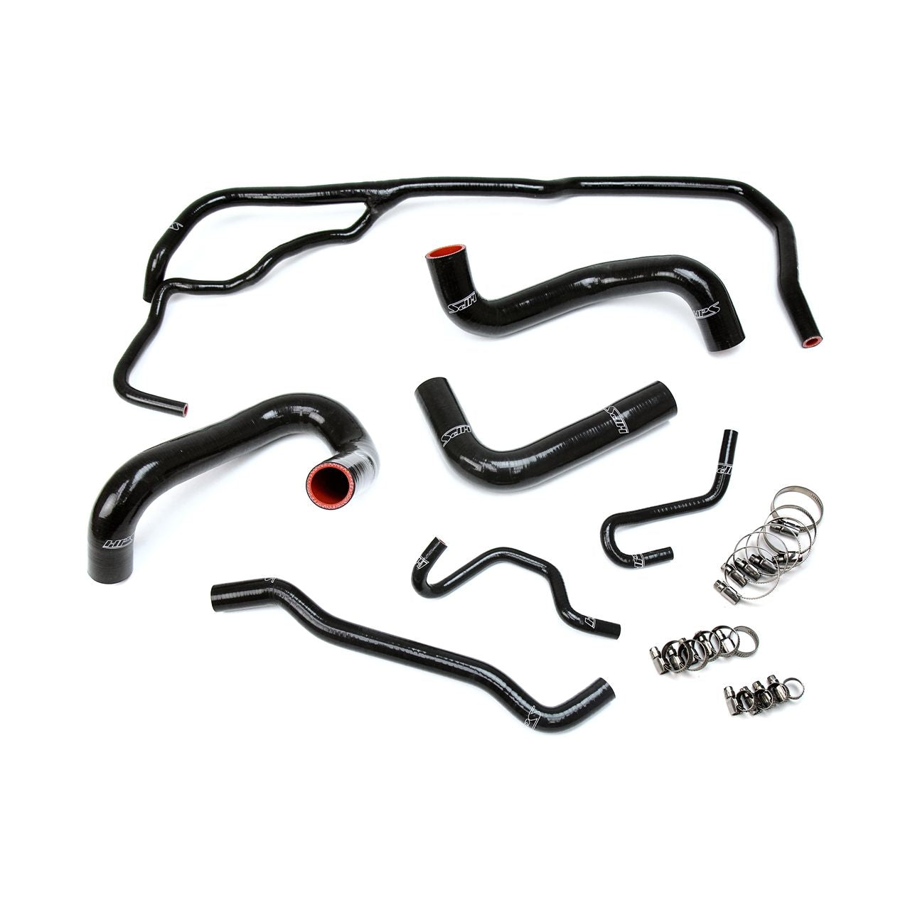 HPS Black Reinforced Silicone Radiator Hose Kit Coolant for Scion 2016 iM 1.8L