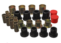 Thumbnail for Energy Suspension 73-91 Ford K-5 Blazer/Denali XL/Suburban/Yukon Black Front Control Arm Bushing Set