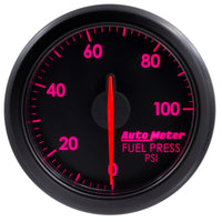 Thumbnail for Autometer Airdrive 2-1/6in Fuel Pressure Gauge 0-100 PSI - Black