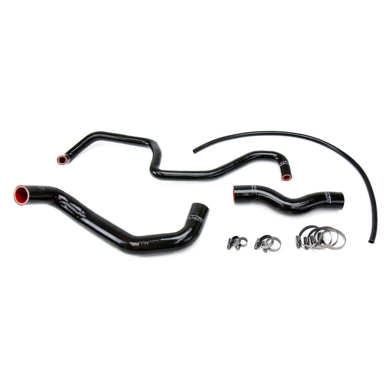 HPS Black Reinforced Silicone Radiator Hose Kit Coolant for Infiniti 03-07 G35 Coupe