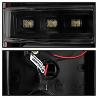 Thumbnail for Spyder 16-17 Toyota Tacoma LED Tail Lights - Black Smoke (ALT-YD-TT16-LED-BSM)