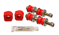 Thumbnail for Energy Suspension 84-87 Honda Civic/CRX Red 16mm Front Sway Bar Bushings (Sway Bar link bushings and