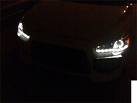 Thumbnail for Spyder Mitsubishi Lancer/EVO-10 08-14 Projector Xenon/HID- LED Halo DRL Blk PRO-YD-ML08-HID-DRL-BK