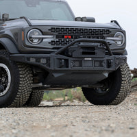 Thumbnail for Go Rhino 21-24 Ford Bronco (Excl. Sport) Rockline Front Bumper Lower Skid Plate