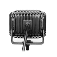 Thumbnail for Go Rhino Xplor Blackout Series Cube LED Sideline Flood Light Kit (Surface Mount) 4x3 - Blk (Pair)