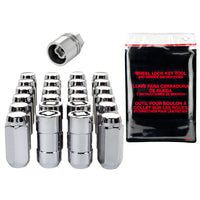 Thumbnail for McGard 6 Lug Hex Install Kit w/Locks (Cone Seat Nut) M14X1.5 / 22mm Hex / 1.945in. Length - Chrome
