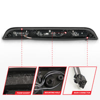 Thumbnail for ANZO 15-20 Ford F-250 - F-550 LED Third Brake Light - Black Housing/Clear Lens
