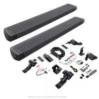 Thumbnail for RealTruck 07-17 Jeep Wrangler 2dr VoltStep Electric Running Board Kit (Cut Req.) - Bedliner Coating