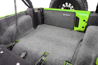 Thumbnail for BedRug 07-10 Jeep JK Unlimited 4Dr Rear 5pc Cargo Kit (Incl Tailgate & Tub Liner)
