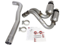 Thumbnail for aFe Power Direct Fit Catalytic Converter Replacements Front 04-06 Jeep Wrangler (TJ/LJ) I6-4.0L
