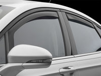 Thumbnail for WeatherTech 13+ Ford Fusion Front and Rear Side Window Deflectors - Dark Smoke